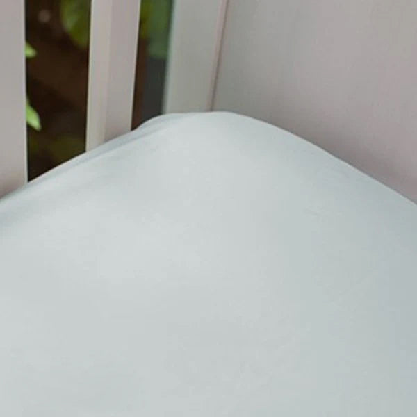 Fitted Cot Sheets White - Bubbaroo