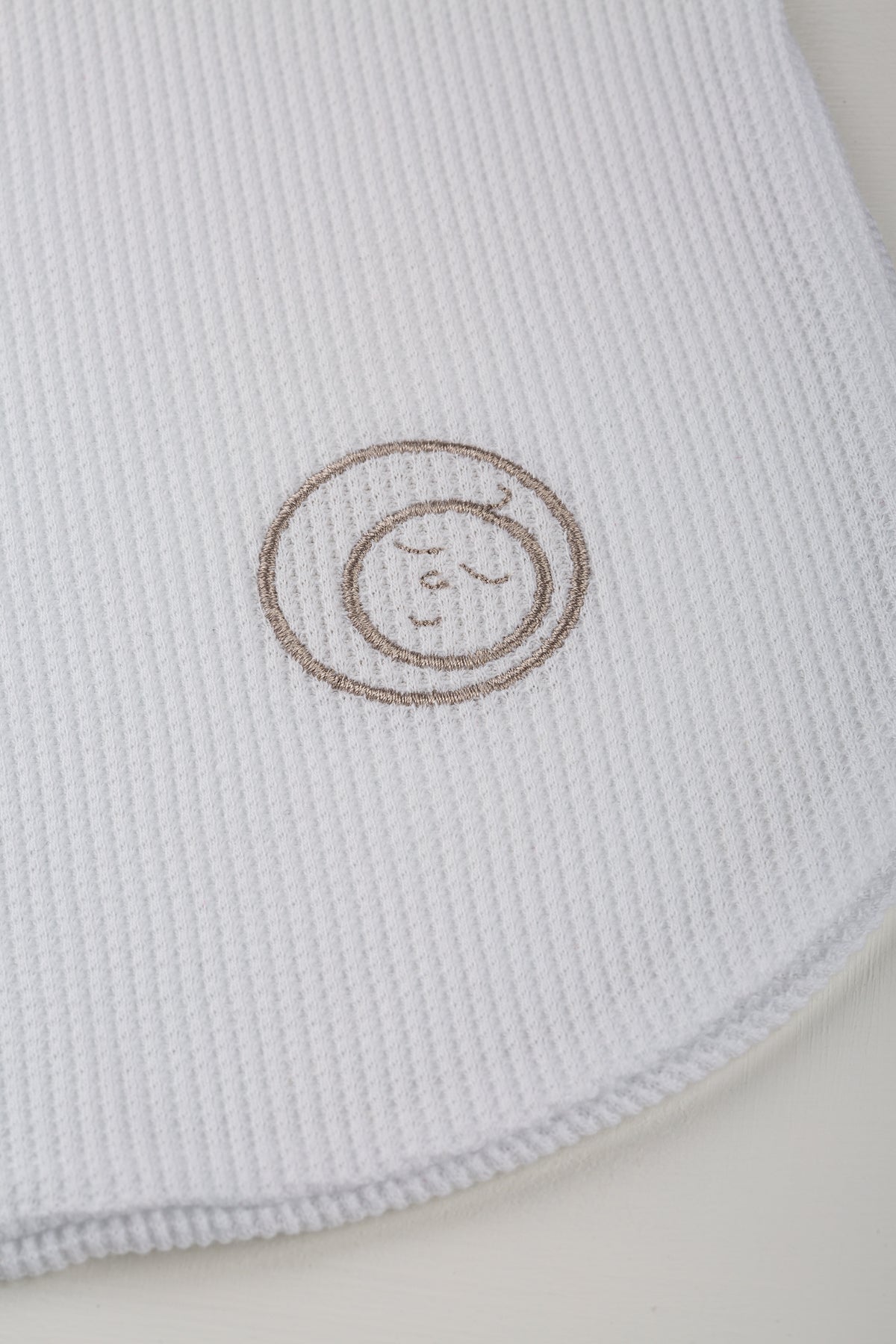 Joey Pod Transitional Swaddle Bag 0.5 TOG White with Platinum Binding - Bubbaroo