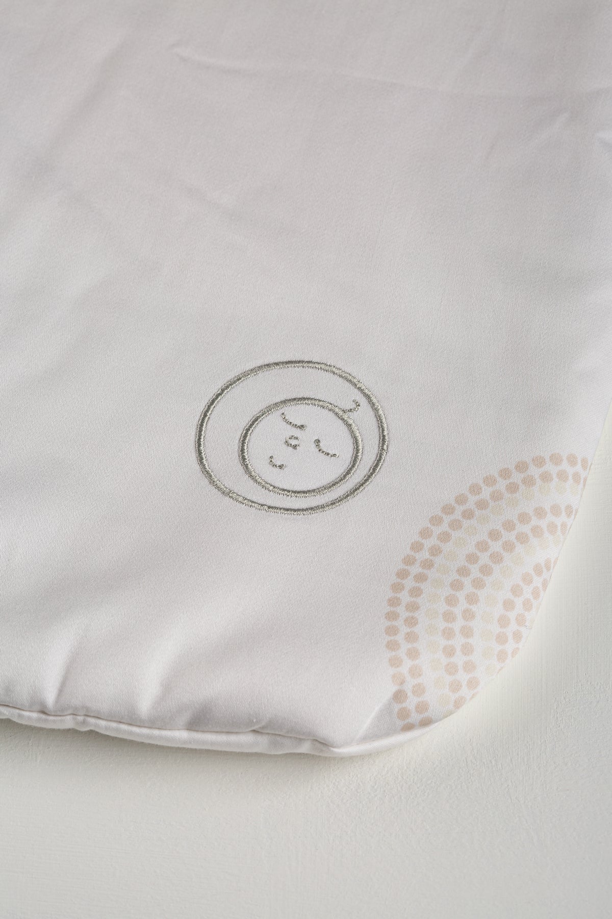 Joey Swag Organic Cotton Baby Sleeping Bag Platinum 0.5 TOG Pink Dot - Bubbaroo