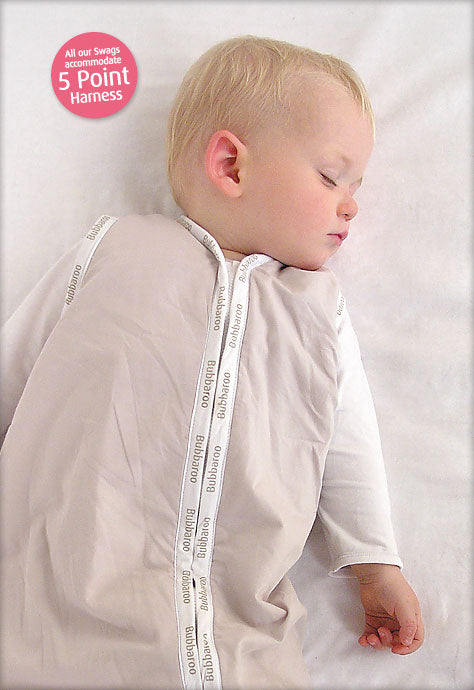 Bubbaroo Joey Swag Sleeping Bag Colour 1.0 TOG Delicate Pink - Bubbaroo