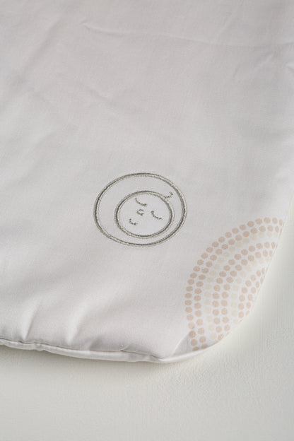 Joey Swag Organic Cotton Baby Sleeping Bag Platinum 0.5 TOG Pink Dot
