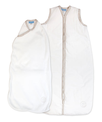 Newborn Pack - Swaddle 0.5 TOG & Baby Sleeping Bag 1.0 TOG Pink
