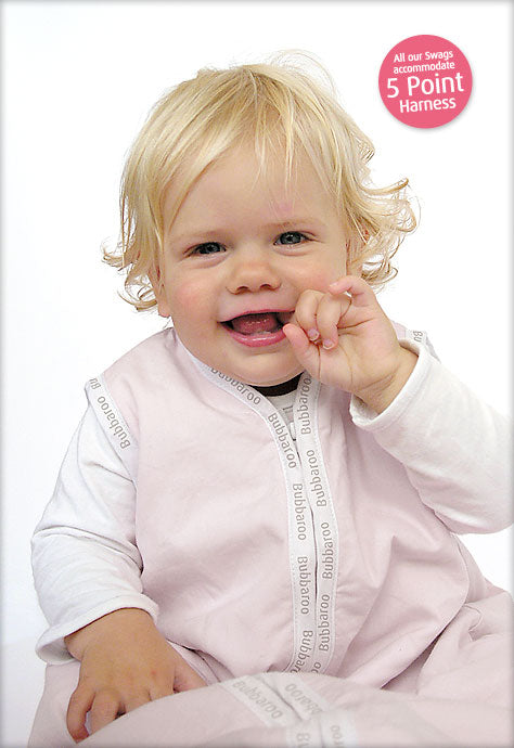 Bubbaroo Joey Swag Sleeping Bag Colour 1.0 TOG Delicate Pink