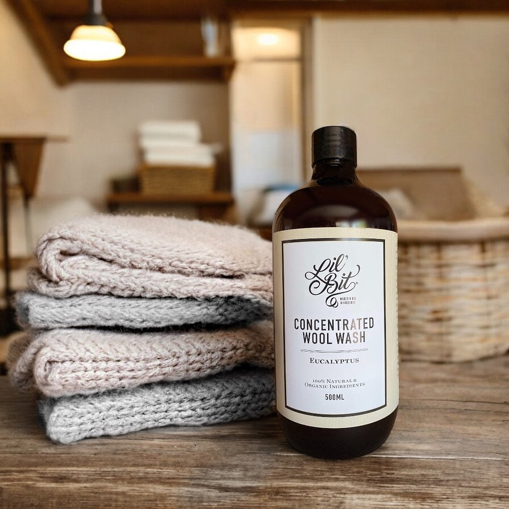 Concentrated Eucalyptus Wool & Delicates Wash 500ml - Bubbaroo